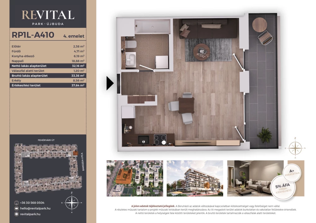 Eladó téglalakás, Budapest XI. kerület, Fehérvári út 120.