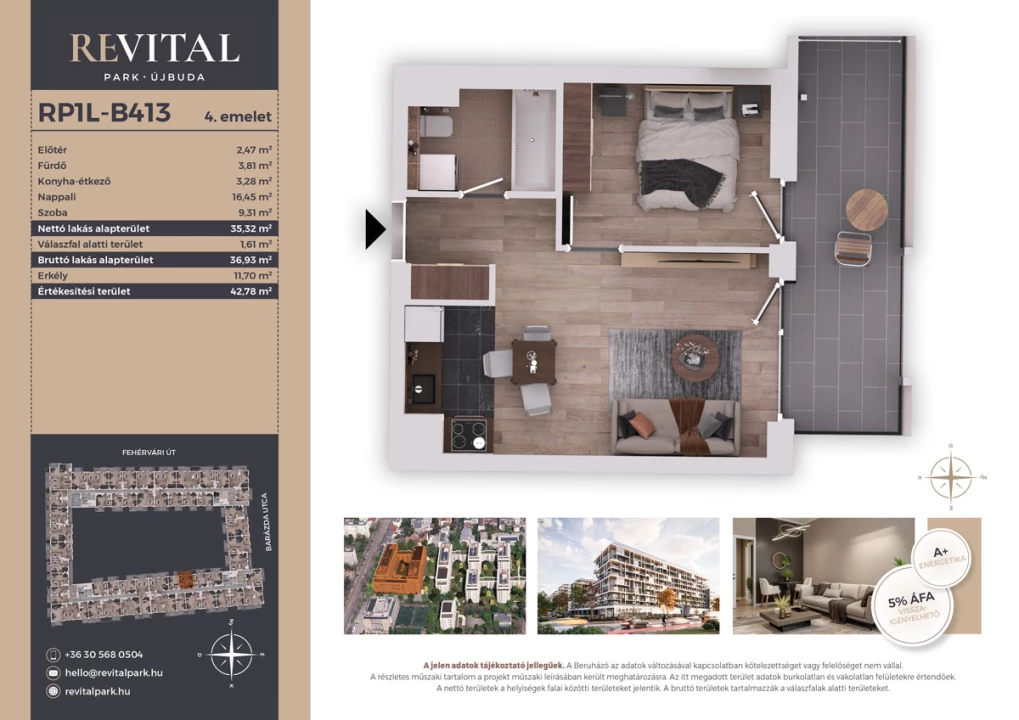 Eladó téglalakás, Budapest XI. kerület, Fehérvári út 120.