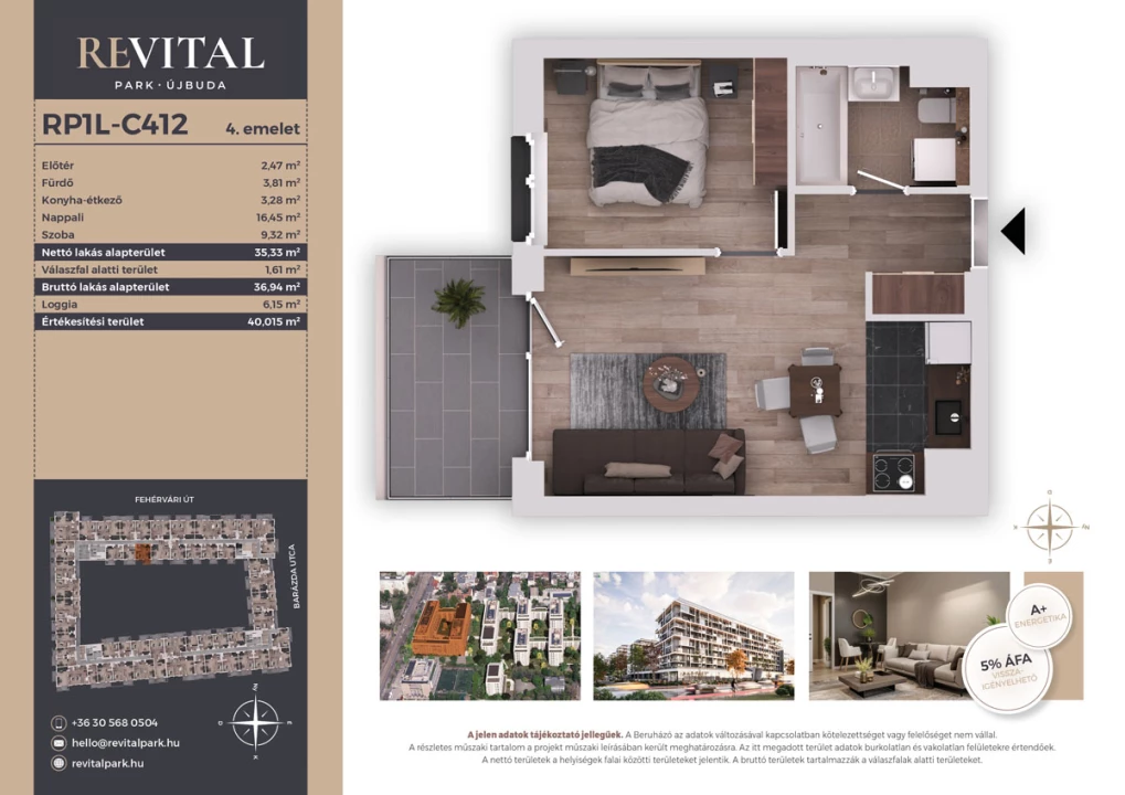 Eladó téglalakás, Budapest XI. kerület, Fehérvári út 120.