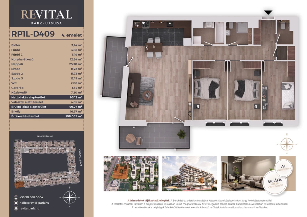 Eladó téglalakás, Budapest XI. kerület, Fehérvári út 120.