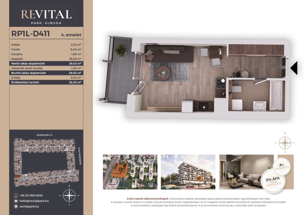 Eladó téglalakás, Budapest XI. kerület, Fehérvári út 120.