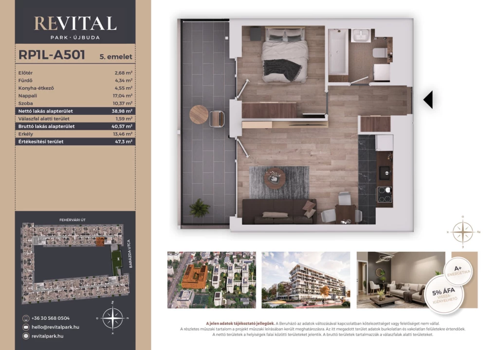 Eladó téglalakás, Budapest XI. kerület, Fehérvári út 120.