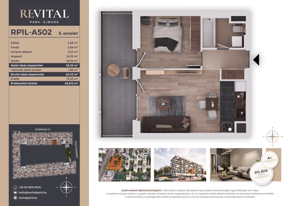 Eladó téglalakás, Budapest XI. kerület, Fehérvári út 120.