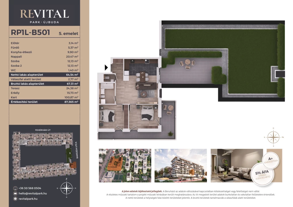 Eladó téglalakás, Budapest XI. kerület, Fehérvári út 120.