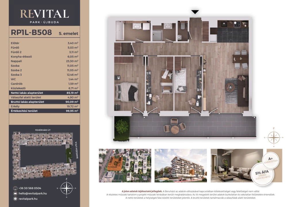 Eladó téglalakás, Budapest XI. kerület, Fehérvári út 120.