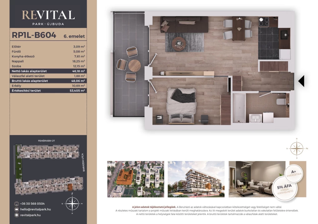 Eladó téglalakás, Budapest XI. kerület, Fehérvári út 120.