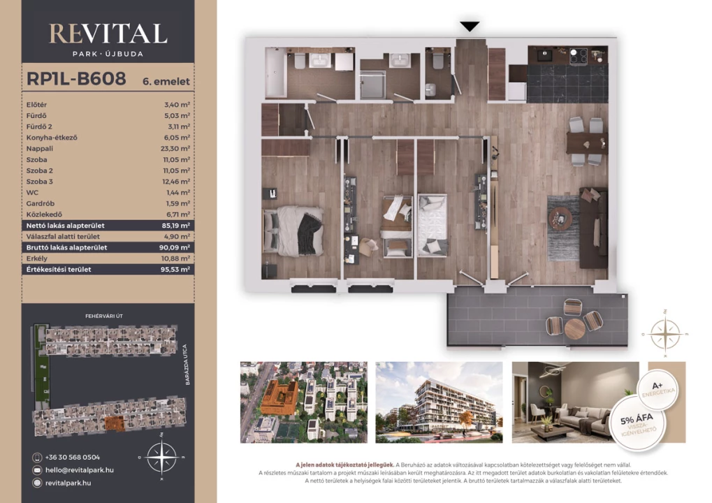 Eladó téglalakás, Budapest XI. kerület, Fehérvári út 120.