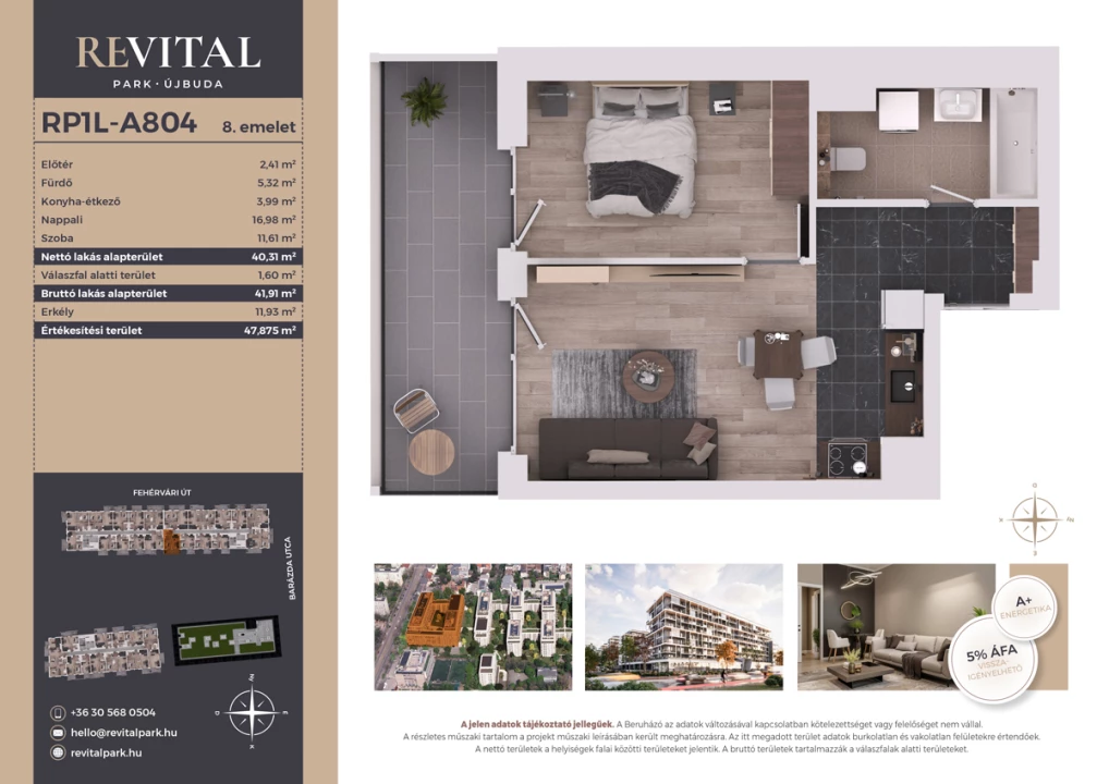 Eladó téglalakás, Budapest XI. kerület, Fehérvári út 120.