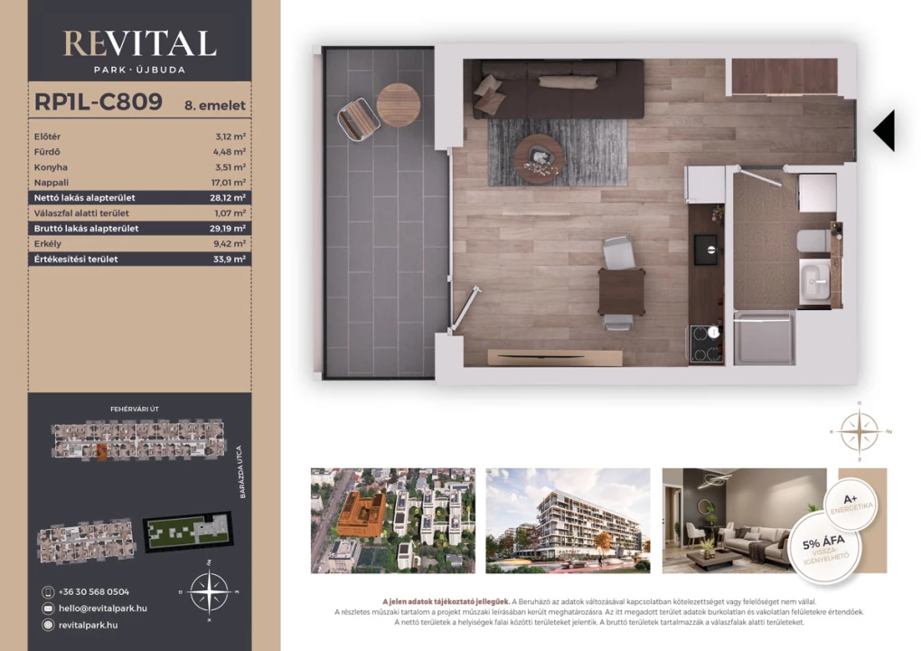 Eladó téglalakás, Budapest XI. kerület, Fehérvári út 120.