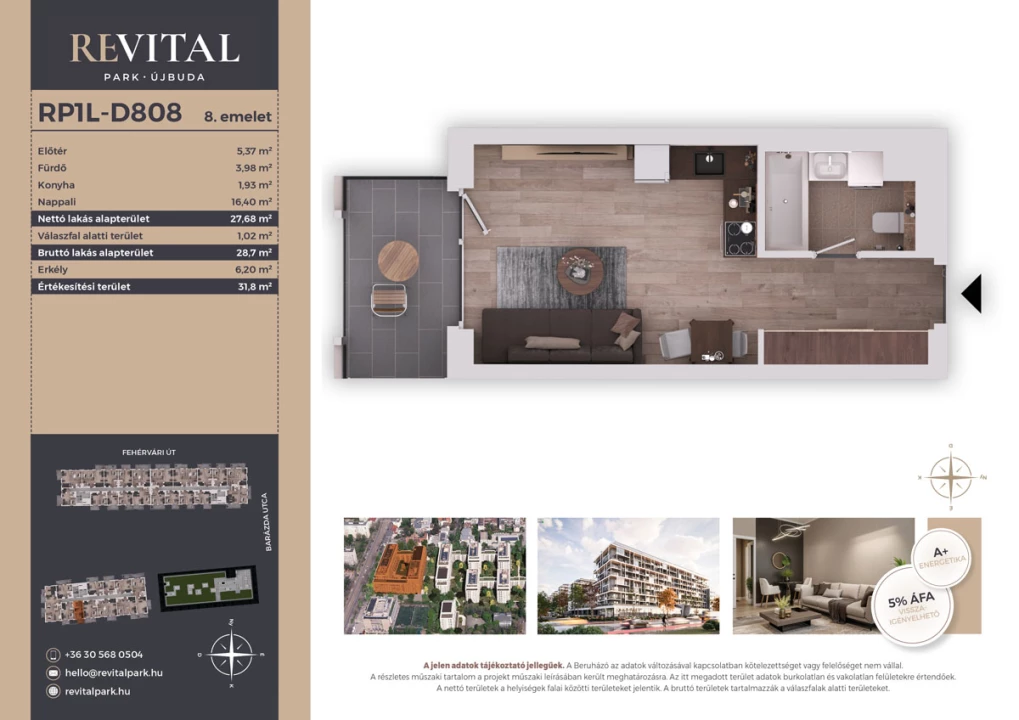 Eladó téglalakás, Budapest XI. kerület, Fehérvári út 120.