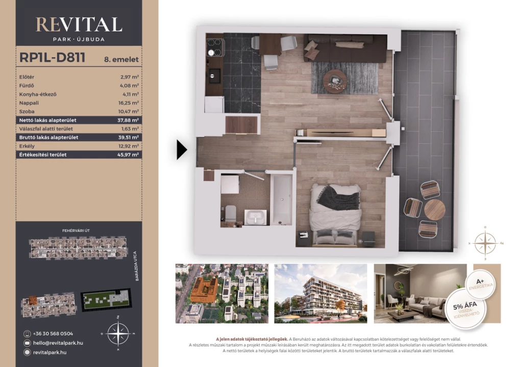 Eladó téglalakás, Budapest XI. kerület, Fehérvári út 120.