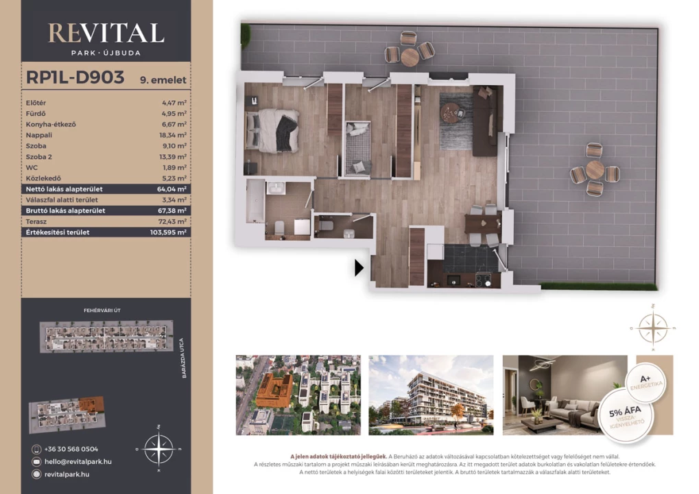 Eladó téglalakás, Budapest XI. kerület, Fehérvári út 120.