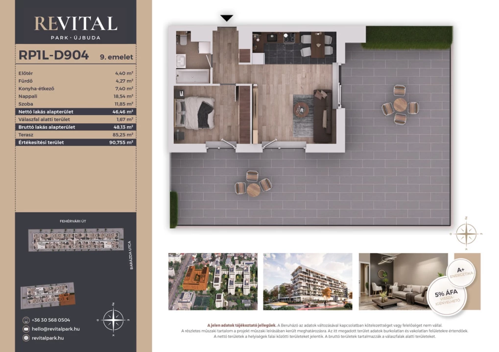 Eladó téglalakás, Budapest XI. kerület, Fehérvári út 120.