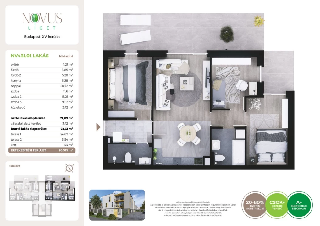 For sale brick flat, Budapest XV. kerület, Kékszilva utca 1.