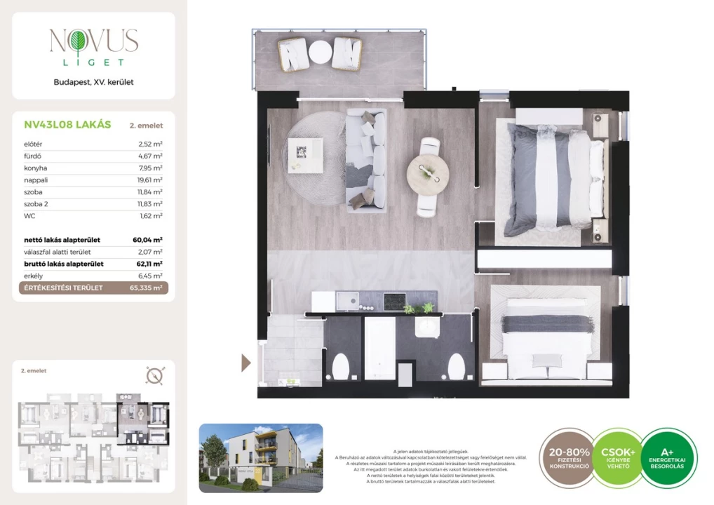 For sale brick flat, Budapest XV. kerület, Kékszilva utca 1.