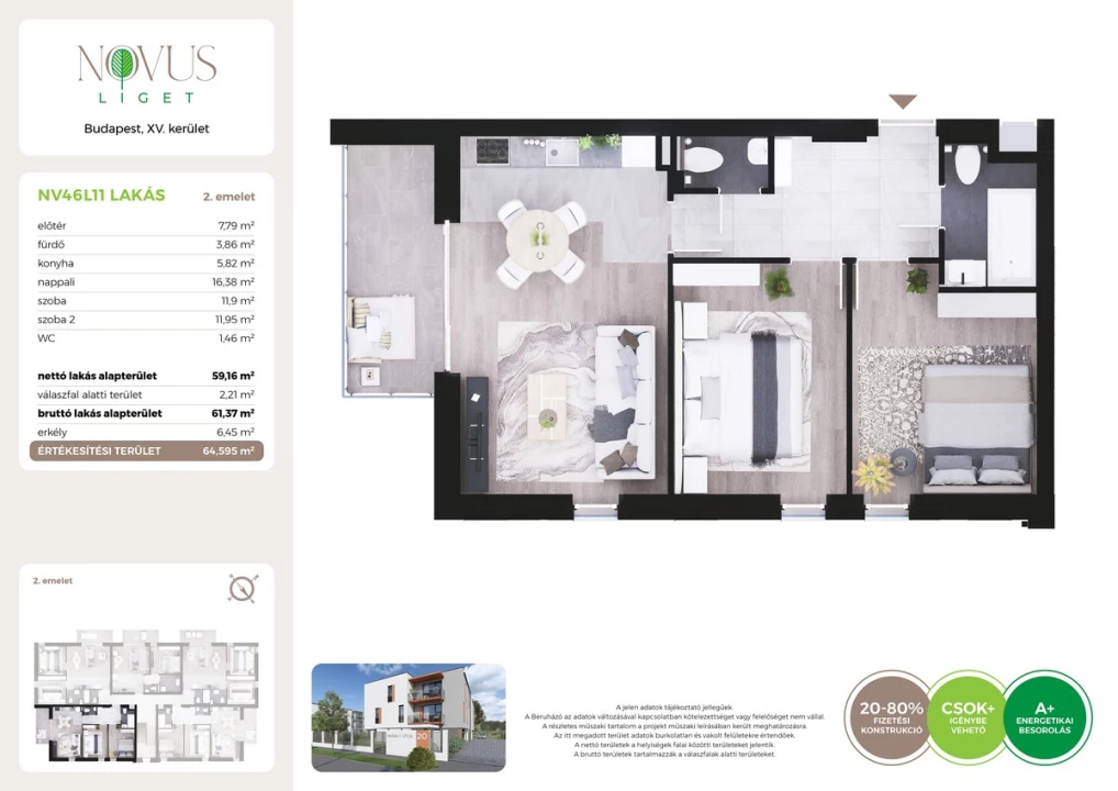 For sale brick flat, Budapest XV. kerület, Kékszilva utca 1.