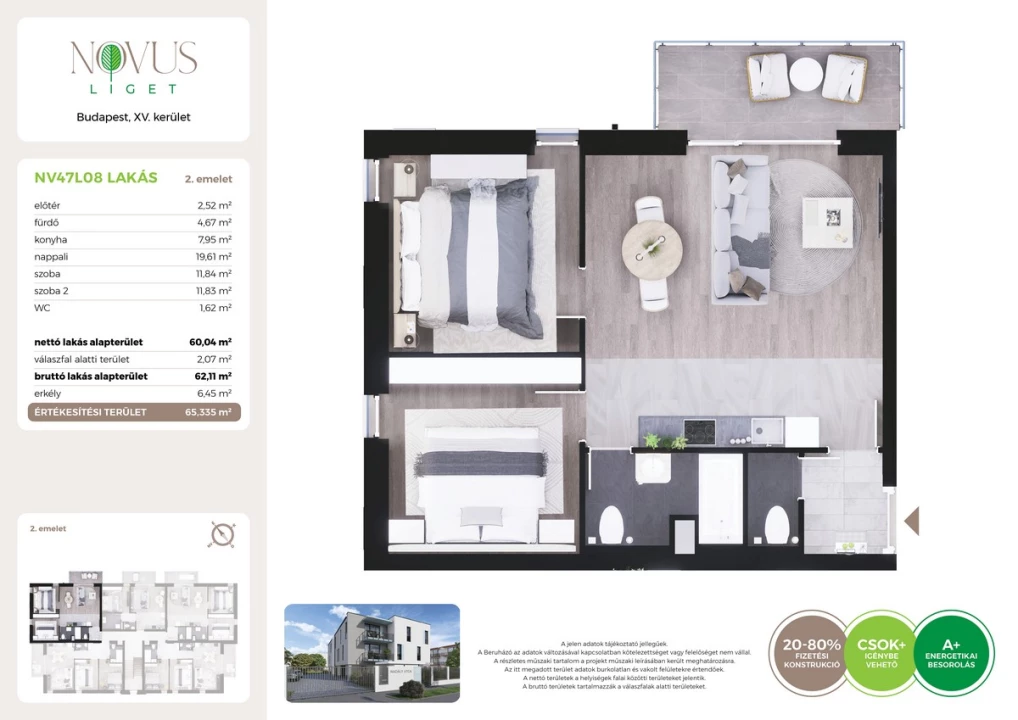 For sale brick flat, Budapest XV. kerület, Kékszilva utca 1.