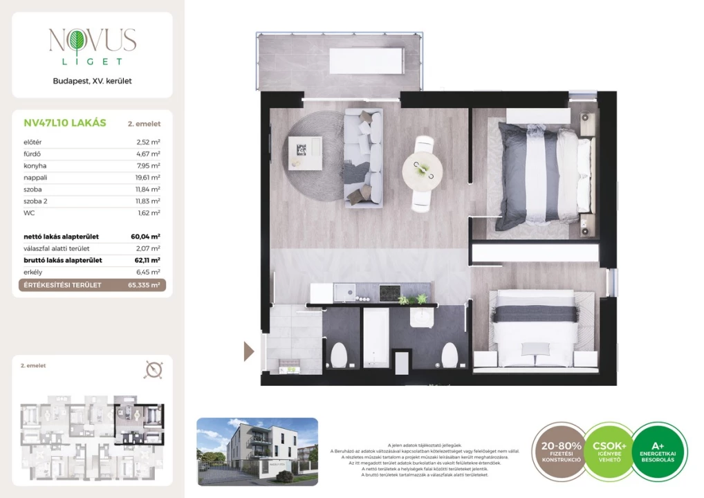 For sale brick flat, Budapest XV. kerület, Kékszilva utca 1.