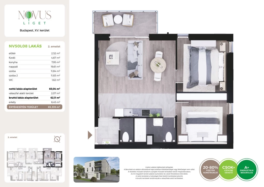 For sale brick flat, Budapest XV. kerület, Kékszilva utca 1.