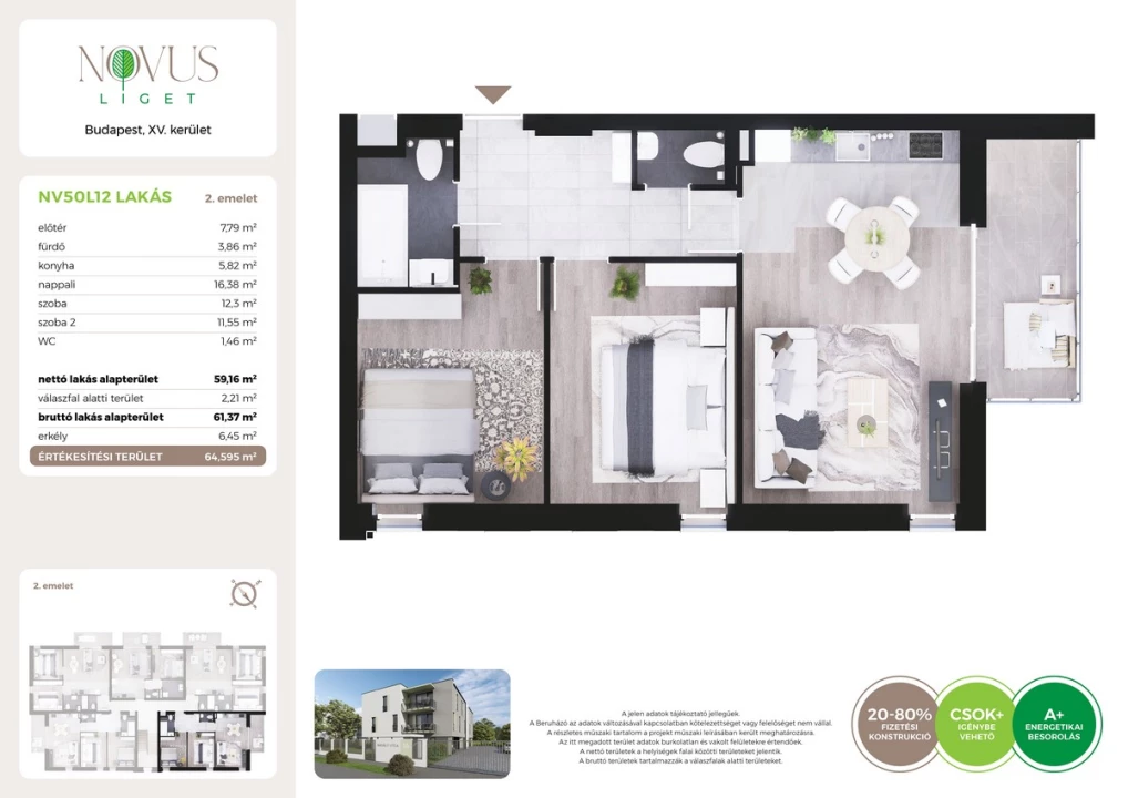 For sale brick flat, Budapest XV. kerület, Kékszilva utca 1.