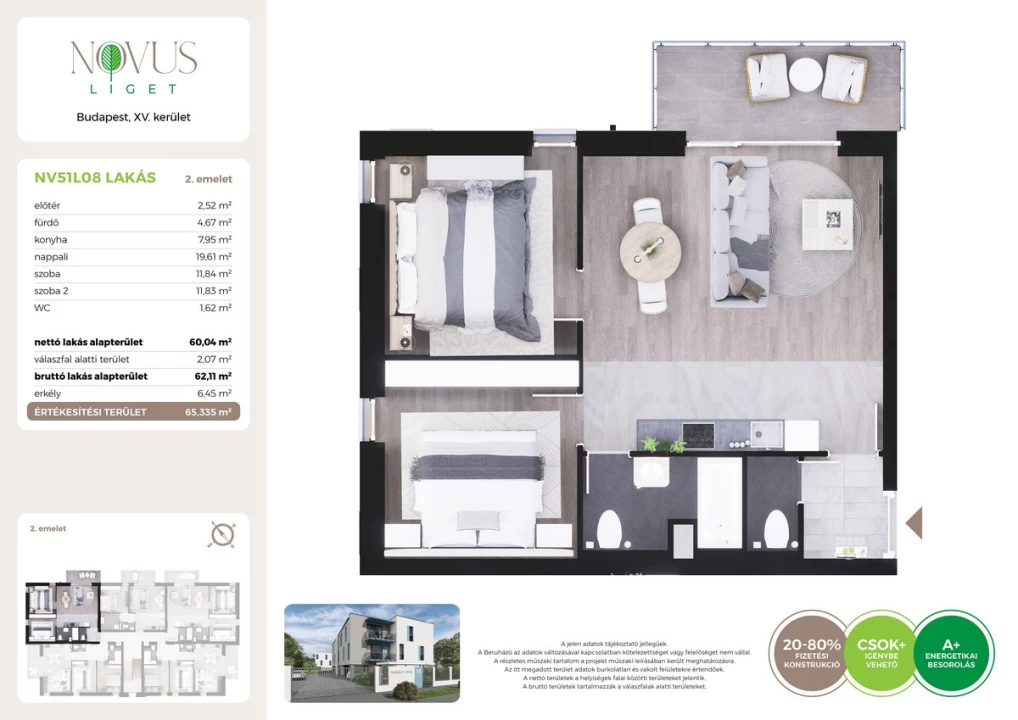 For sale brick flat, Budapest XV. kerület, Kékszilva utca 1.