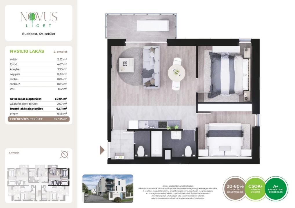 For sale brick flat, Budapest XV. kerület, Kékszilva utca 1.