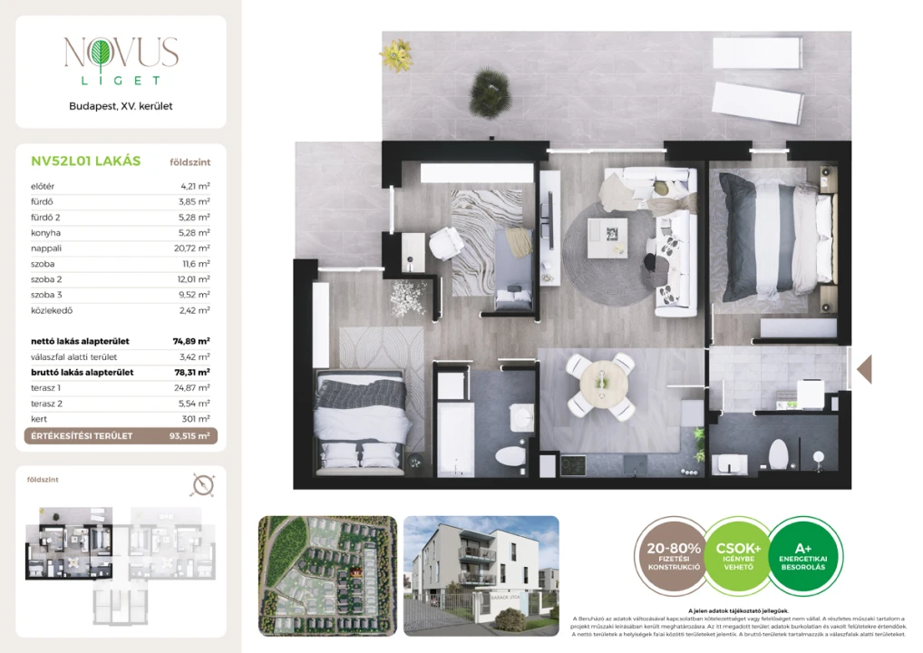 Eladó téglalakás, Budapest XV. kerület, Kékszilva utca 1.