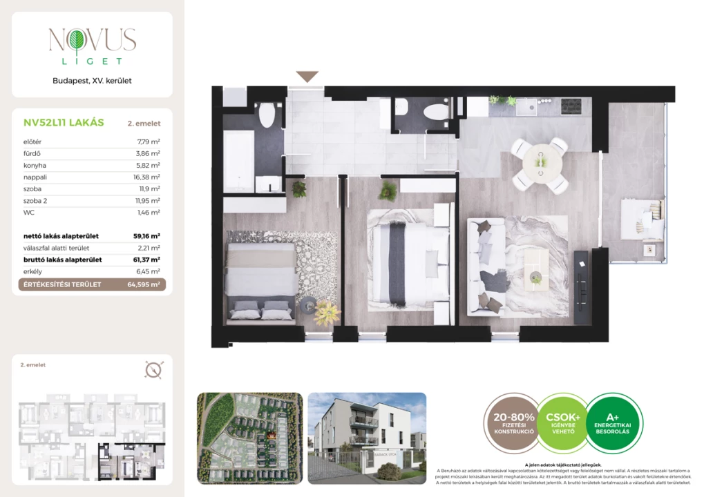 For sale brick flat, Budapest XV. kerület, Kékszilva utca 1.