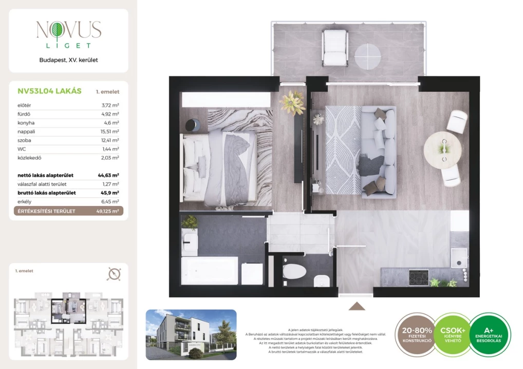 For sale brick flat, Budapest XV. kerület, Kékszilva utca 1.