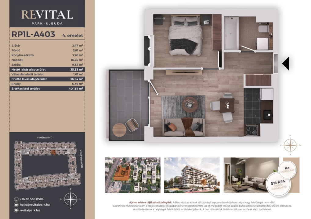 Eladó téglalakás, Budapest XI. kerület, Fehérvári út 120.