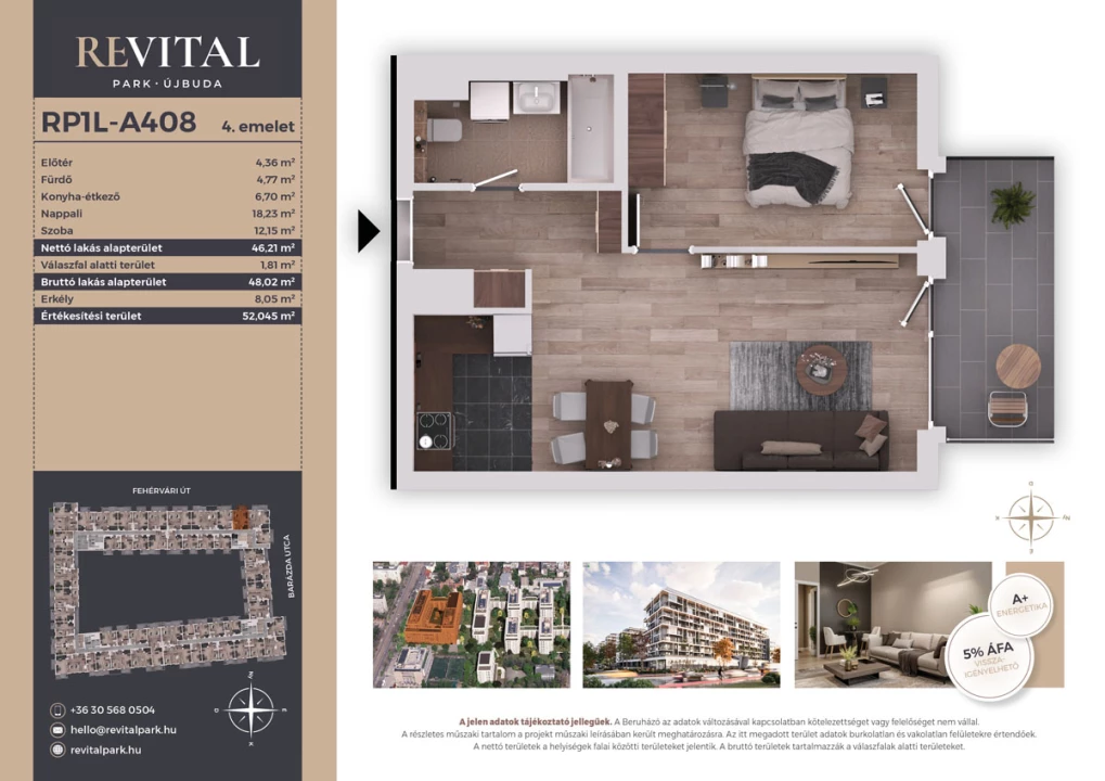 Eladó téglalakás, Budapest XI. kerület, Fehérvári út 120.