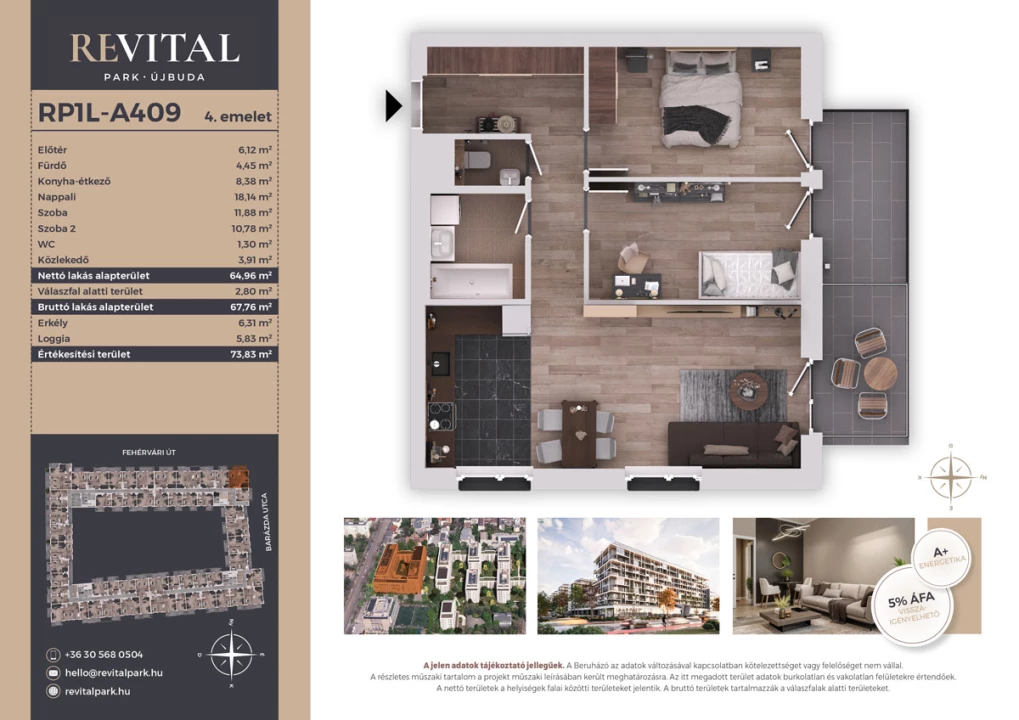 Eladó téglalakás, Budapest XI. kerület, Fehérvári út 120.