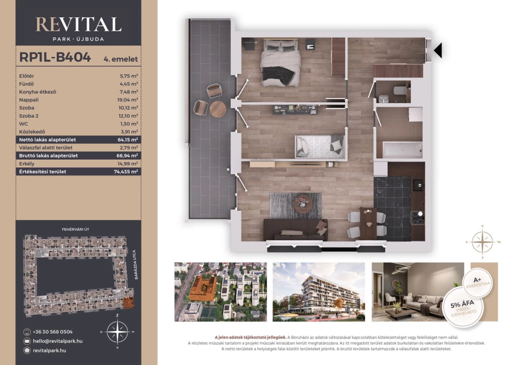 Eladó téglalakás, Budapest XI. kerület, Fehérvári út 120.