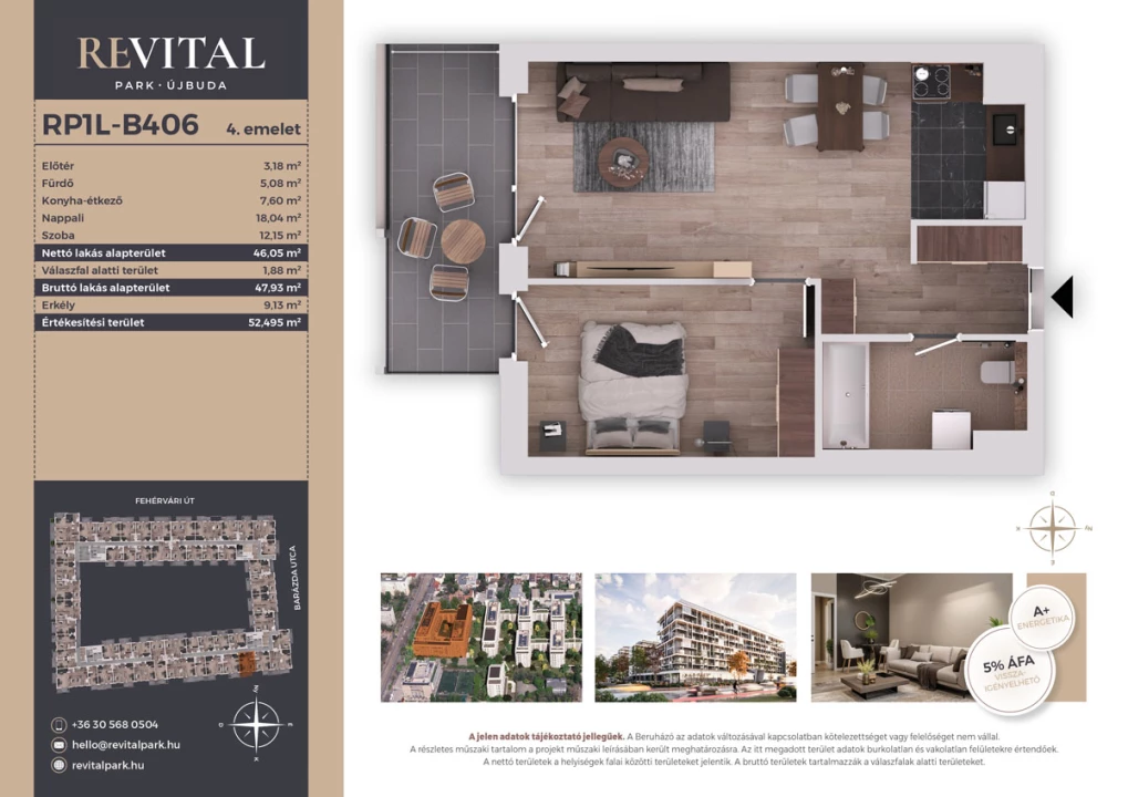 Eladó téglalakás, Budapest XI. kerület, Fehérvári út 120.