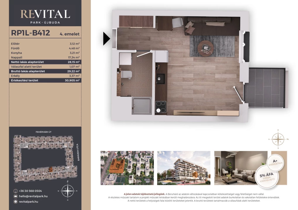 Eladó téglalakás, Budapest XI. kerület, Fehérvári út 120.