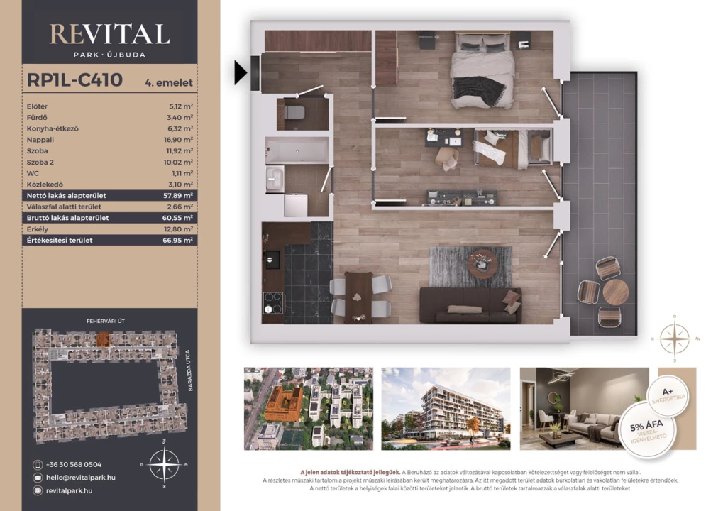 Eladó téglalakás, Budapest XI. kerület, Fehérvári út 120.