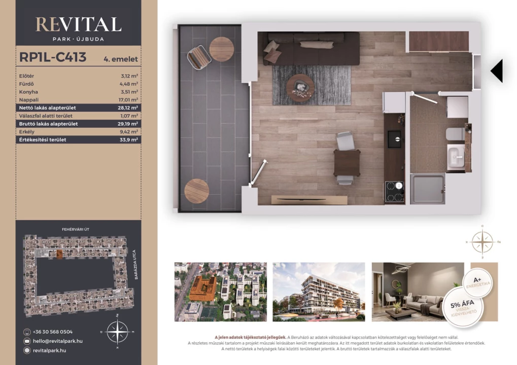 Eladó téglalakás, Budapest XI. kerület, Fehérvári út 120.