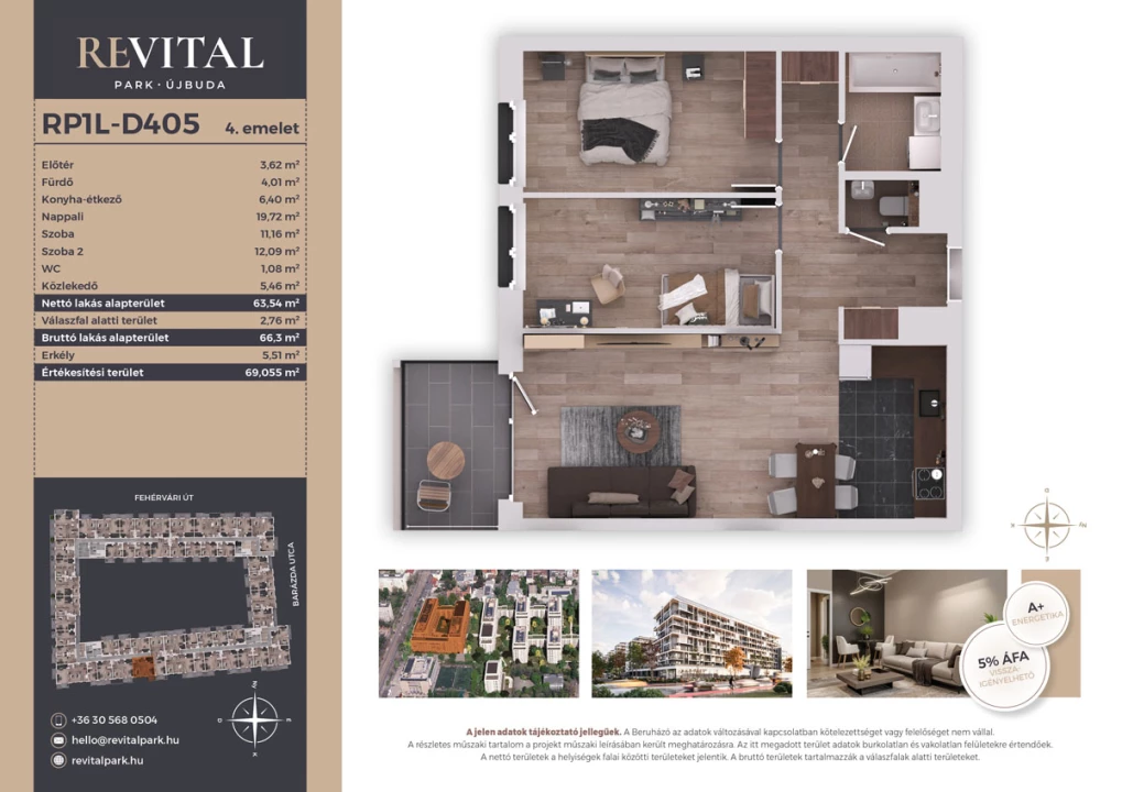 Eladó téglalakás, Budapest XI. kerület, Fehérvári út 120.