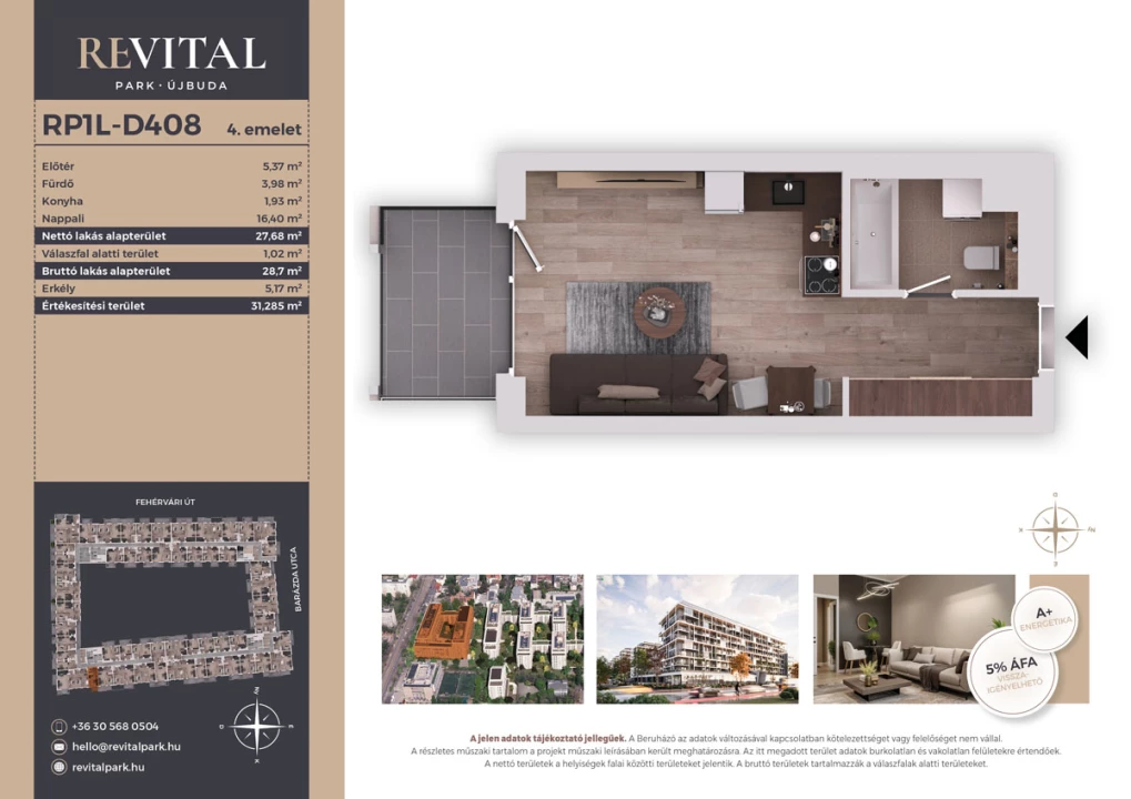 Eladó téglalakás, Budapest XI. kerület, Fehérvári út 120.