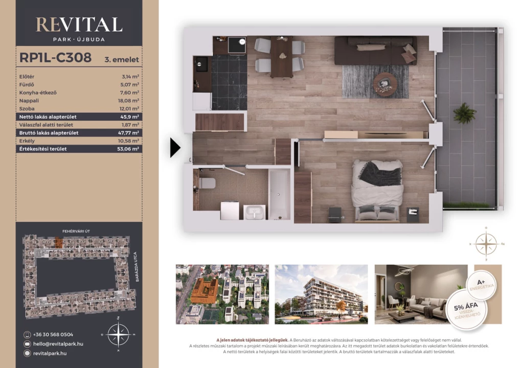 Eladó téglalakás, Budapest XI. kerület, Fehérvári út 120.