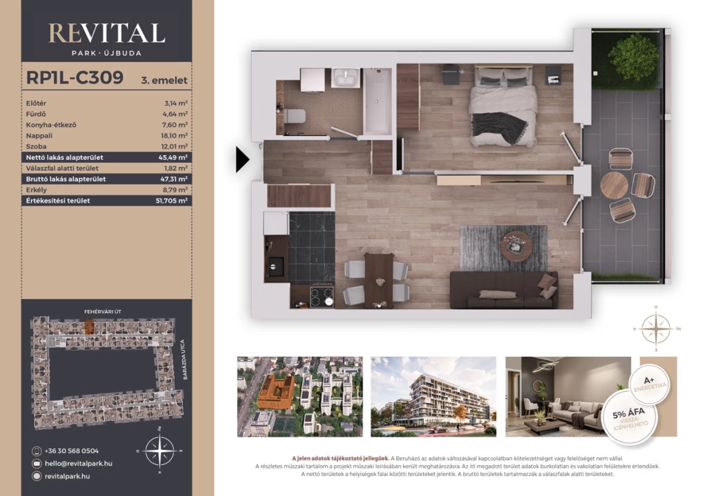 Eladó téglalakás, Budapest XI. kerület, Fehérvári út 120.