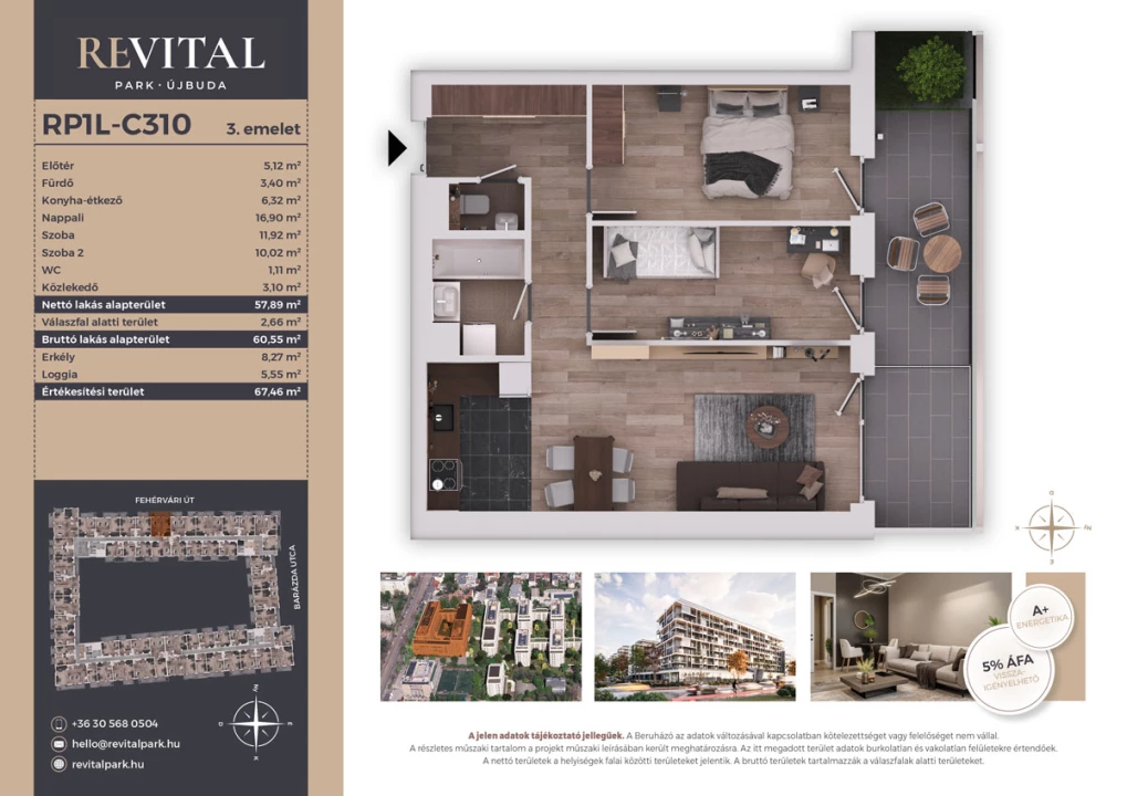 Eladó téglalakás, Budapest XI. kerület, Fehérvári út 120.