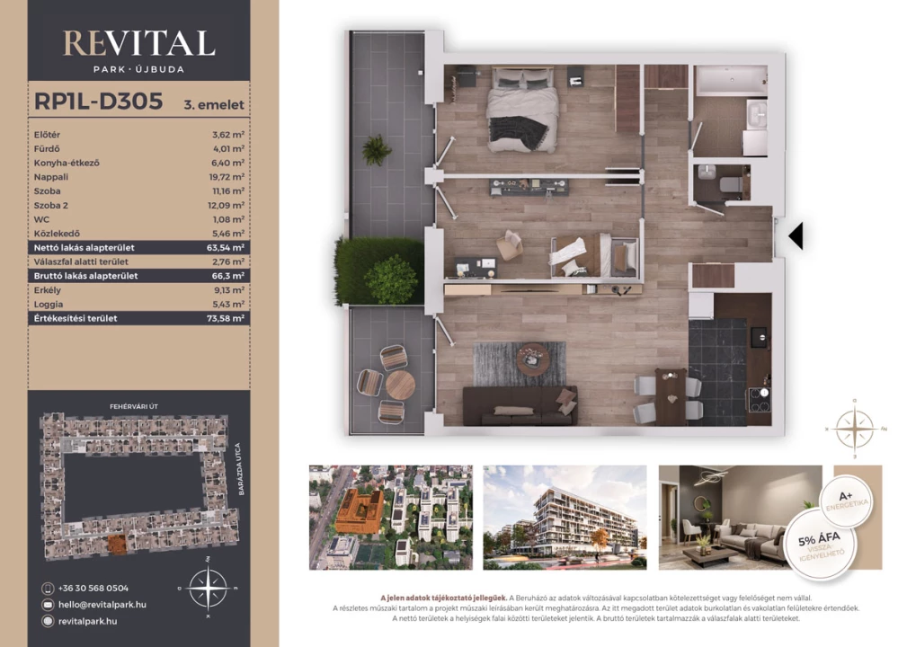 Eladó téglalakás, Budapest XI. kerület, Fehérvári út 120.