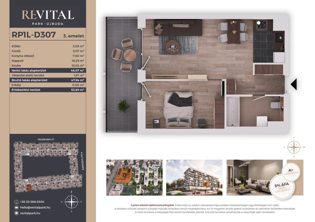 Eladó téglalakás, Budapest XI. kerület, Fehérvári út 120.