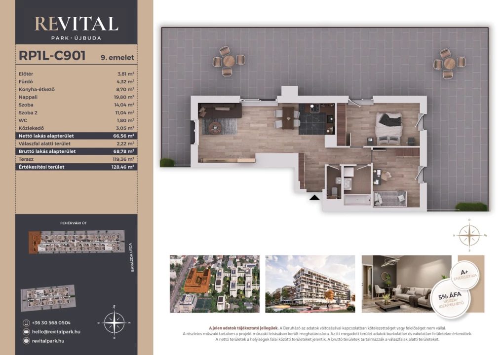 Eladó téglalakás, Budapest XI. kerület, Fehérvári út 120.