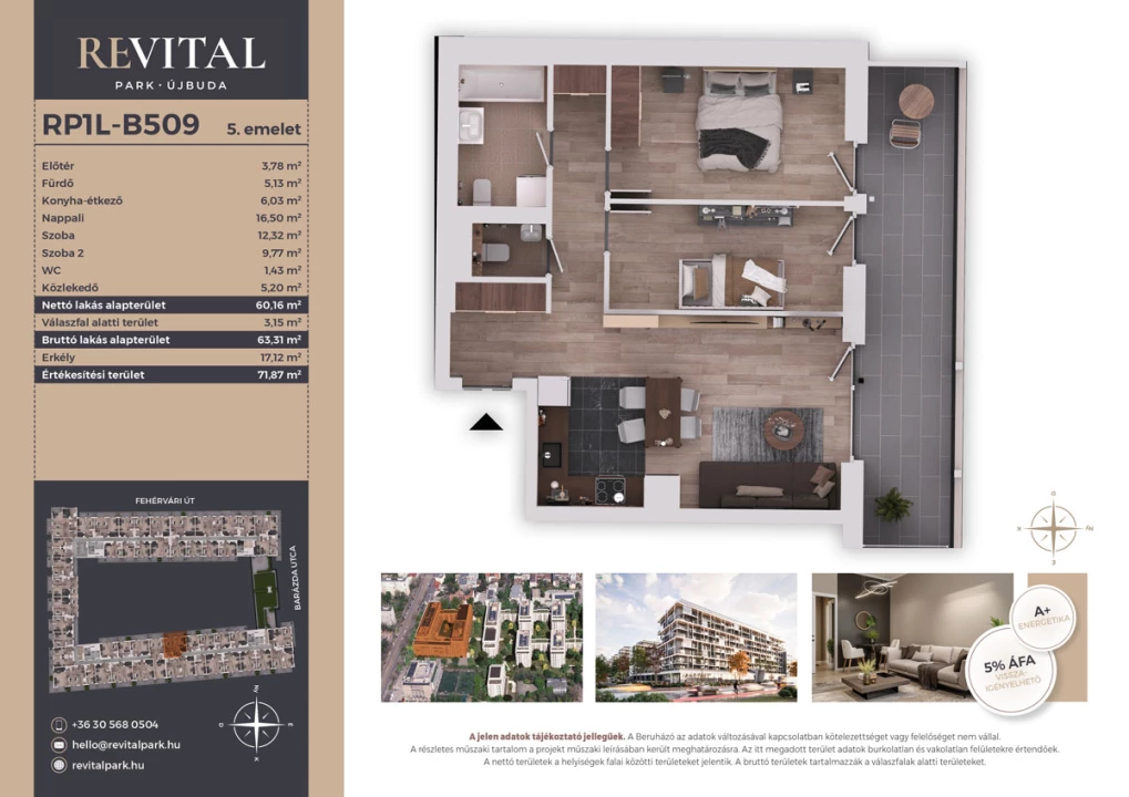 Eladó téglalakás, Budapest XI. kerület, Fehérvári út 120.