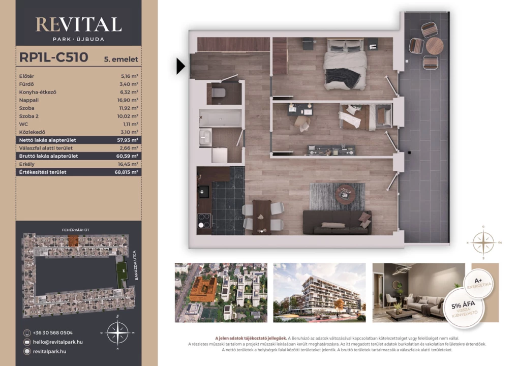 Eladó téglalakás, Budapest XI. kerület, Fehérvári út 120.