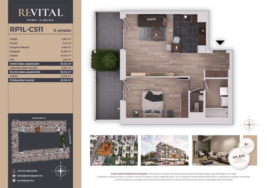 Eladó téglalakás, Budapest XI. kerület, Fehérvári út 120.