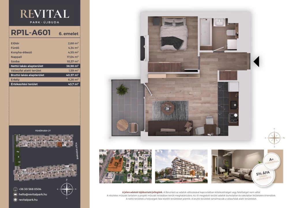 Eladó téglalakás, Budapest XI. kerület, Fehérvári út 120.