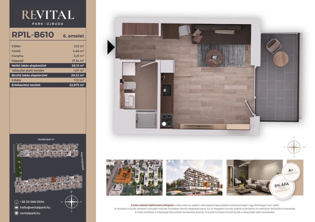 Eladó téglalakás, Budapest XI. kerület, Fehérvári út 120.